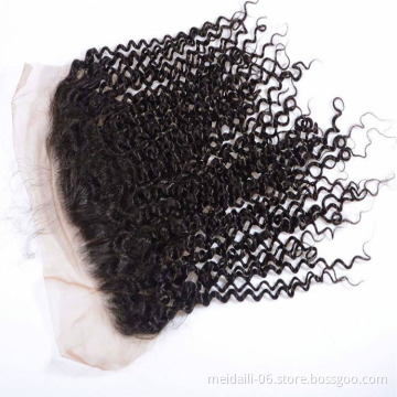 human hair manufacturer 2019 hot sale kinky 13x6 lace frontal closure
